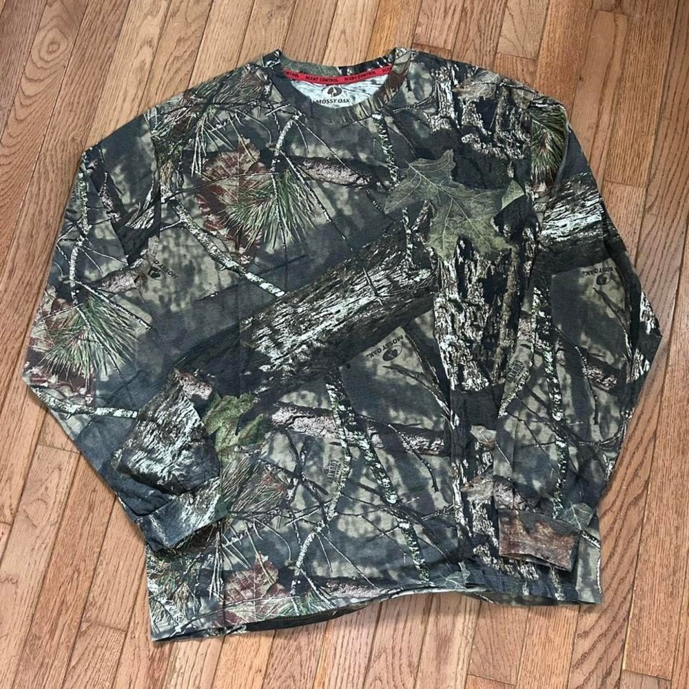 Y2K Mossy‎ Oak Camo Long Sleeve Shirt